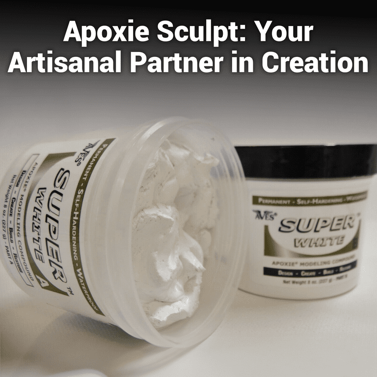 Aves Apoxie Sculpt Waterproof Air Dry Clay for Sculpting & Repairs, A 2  Part Epoxy Putty Sculpting Clay That Adheres to All Surfaces & is Self  Hardening, 1 lb, Black