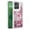 YB01, variant on Glitter Quicksand Phone Case for MOTO G POWER 5G 2026, Heart Sequin Clear Protective Cover with Detachable Ring Kickstand, Shockproof Anti-Drop Transparent Bling Sparkly Case for Women Girls.A04