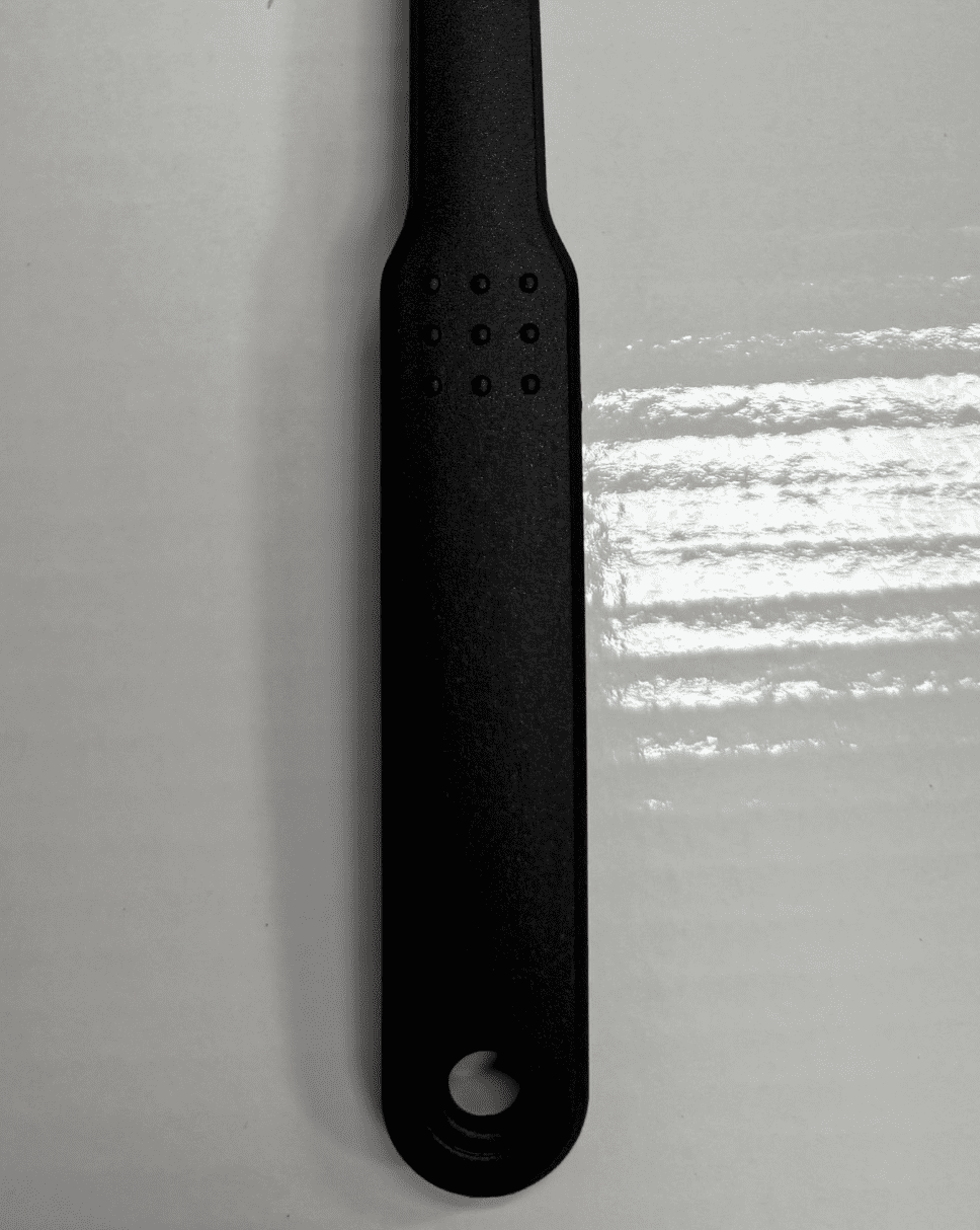BLACK NYLON SOLID TURNER