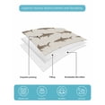 thumbnail image 4 of Full Size Quilt Bedding Set, Coastal Shark Reversible Summer Quilt 3 Pieces, Ocean Sea Nautical Rustic Lightweight Bedspreads Coverlets with 2 Pillow Shams for All Seasons, 4 of 5