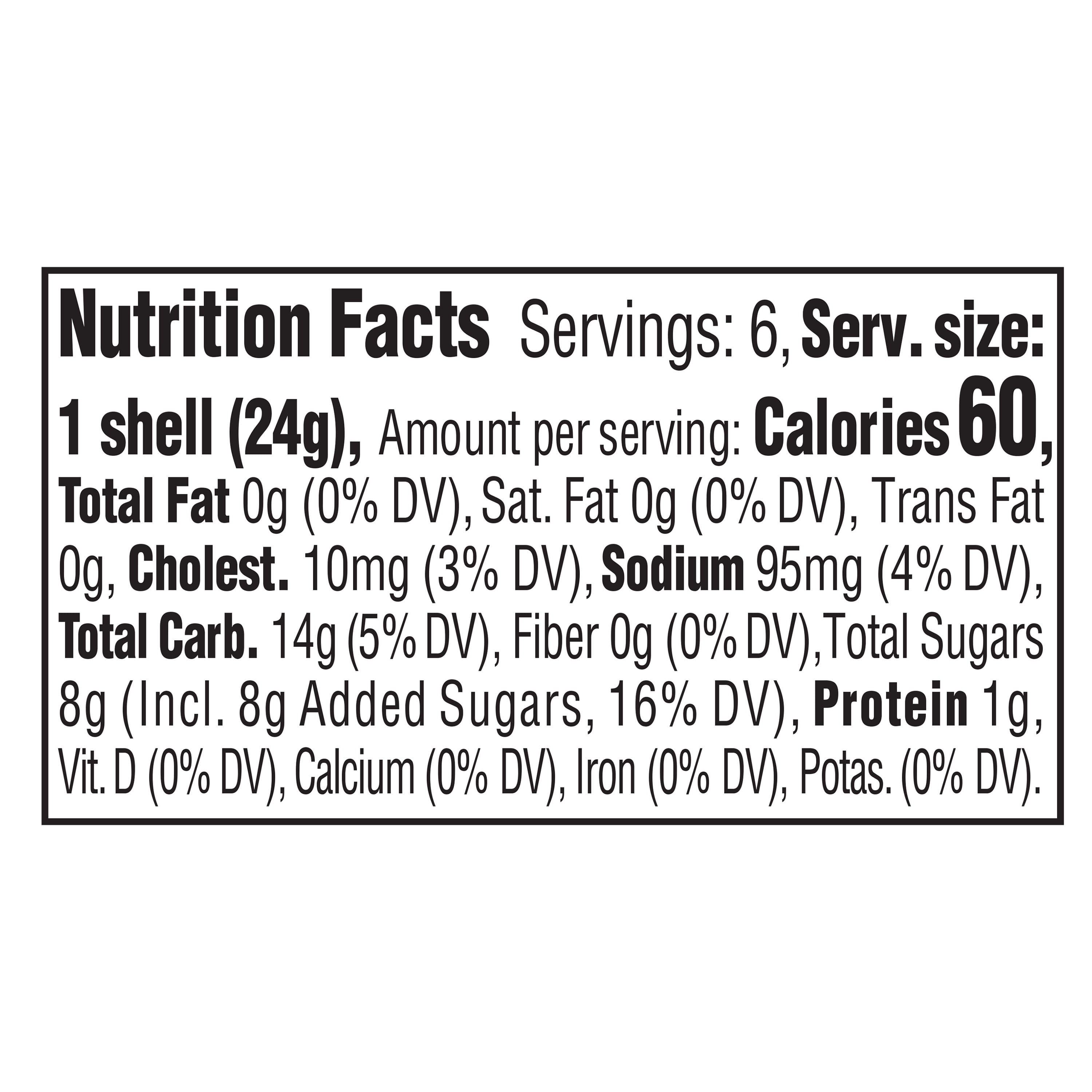 Freshness Guaranteed Vanilla Dessert Shells, 5 oz, 6 Count