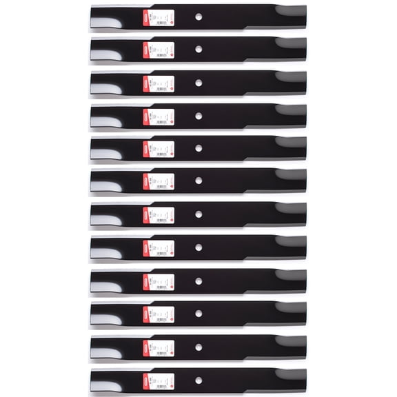 12PK Oregon 91-308 Standard Blades for 60" John Deere GDU10232, TCU36515