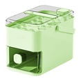 thumbnail image 1 of Bandeja de hielo con tapa Herramientas para hacer hielo Multifuncional Gran capacidad Hielos de bricolaje para Cubos verdes 56, 1 of 9
