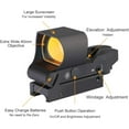 thumbnail image 2 of Reflex Sight, Multiple Reticle System Red Dot Sight with Picatinny Rail Mount, Absolute Co-Witness, 2 of 6