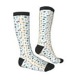 thumbnail image 3 of Fotbe Undersea Animals print Women's Men's Novelty Crew Socks Cotton Socks Knee High Socks for Walking,Running,Nurses,Pregnancy, 3 of 8