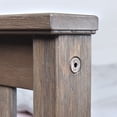 thumbnail image 5 of Max & Lily Twin Bed Frame with Headboard, Solid Wood Platform Bed for Kids, Clay, 5 of 11