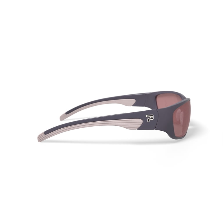 PRX Men's Rx-able Sports Sunglasses, Cougar - Brown, Wrap, Plastic