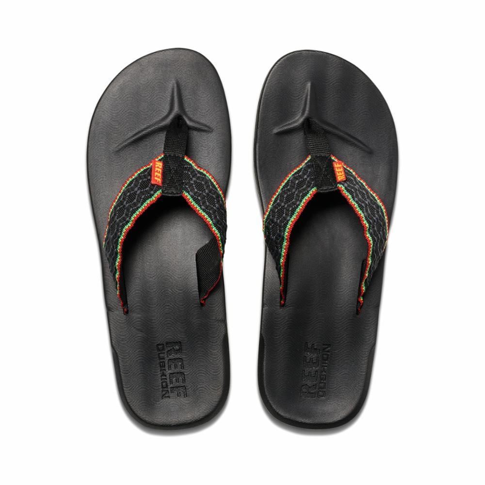 reef rasta flip flops