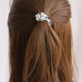 thumbnail image 2 of Sweet Women Multi Layer Faux Pearl Beads Hair Ring Rope Elastic Ponytail Holder, 2 of 5