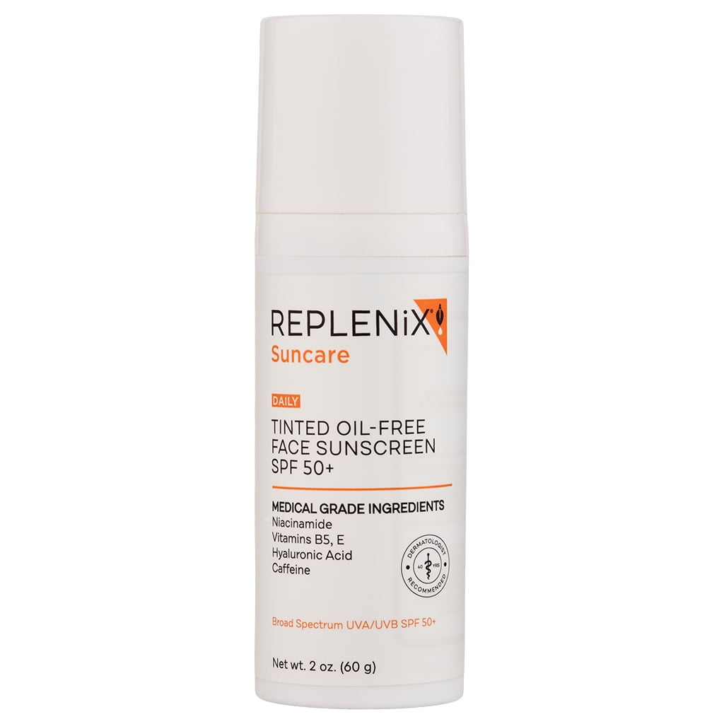 Replenix Tinted OilFree Face Sunscreen SPF 50+ 2 oz