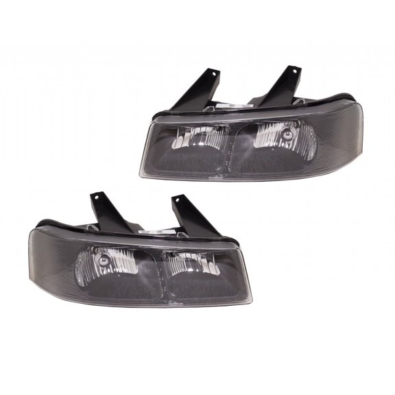 For Chevy Express 3500 Headlight Assembly 2003-2018 Pair Driver and Passenger Side CAPA Certified For GM2502233