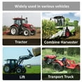 thumbnail image 6 of Quality UniversaL Waterproof Seat Tractor Dumper  Mower Digger Black Tractor Seat, 6 of 12