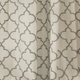 thumbnail image 3 of Geo Trellis Window Panel Linen Set 54x84, 3 of 5
