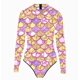 thumbnail image 3 of WILLBEST Traje de Baño Mujer control Abdomen Elegante Traje de Baño con Estampado de Escamas de Pescado para Mujer Combinación de Moda y Comodidad, 3 of 3