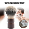 thumbnail image 4 of Brocha de Afeitar Brocha para Barba para Hombres Brocha Suave y Ligera conde Madera Secado Rápido y sin Caída Aumenta la Espuma de la Crema de Afeitar Elimina Residuos ANGGREK  Otros, 4 of 8
