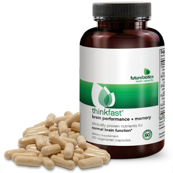 Futurebiotics Thinkfast®, Brain Performance   Memory, 120 Vegetarian Capsules