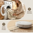 thumbnail image 5 of ODIKA Solid Field Inspired Tonal Banded Border Subtle Stripe Sisal Flowing Dynamic Non-Slip Chair-Friendly for Home Office, Gaming Room, Under Desk, 5 of 7