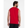 thumbnail image 3 of Athletic Works Men’s Sleeveless Mesh Muscle Tee, Sizes XS-5XL, 3 of 5