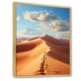 thumbnail image 2 of Designart "Egypt Sahara Dreams horizon II" Egypt Floater Framed Canvas Wall Art, 2 of 7