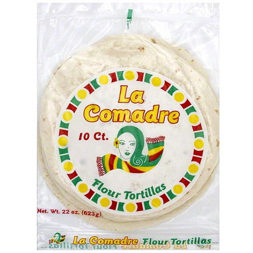 La Comadre Flour Tortillas, 22 oz (Pack of 12) by Generic