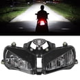 thumbnail image 4 of Headlight Lens Replacement Motorcycle Headlight Clear Lens Cover Replacement Fit For  CBR 600RR 2003-2006, 4 of 8