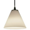 thumbnail image 3 of Access Lighting  Martini Bronze Cord Pendant with White Shade, 3 of 5