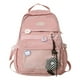 thumbnail image 1 of Mochila para mujer, portátil, sencilla, informal, duradera y práctica. Rosa, 1 of 9