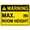 Warning Sign 1, variant on WARNING PLEASE WEAR SEAT BELT SIGN – 8"x12" Metal Tin Sign for Industrial or Commercial Use, Vehicle, Seat Belt Requirement
