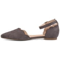 thumbnail image 3 of Journee Womens Lana Buckle Pointed Toe Ballet Flats, Widths Available, 3 of 10