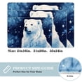 thumbnail image 2 of Polar Bear Polyester Non-Slip Machine Washable Door Rug Game Mat Kitchen Rug Office Rugs, 2 of 6