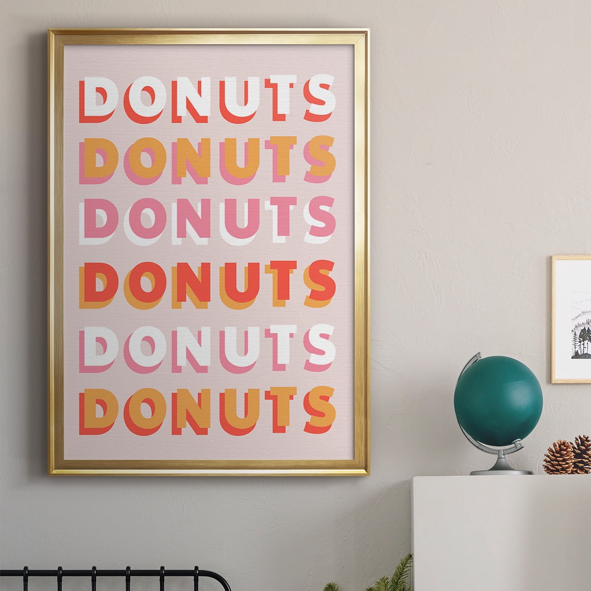 Donuts Premium Classic Framed Print - Ready to Hang
