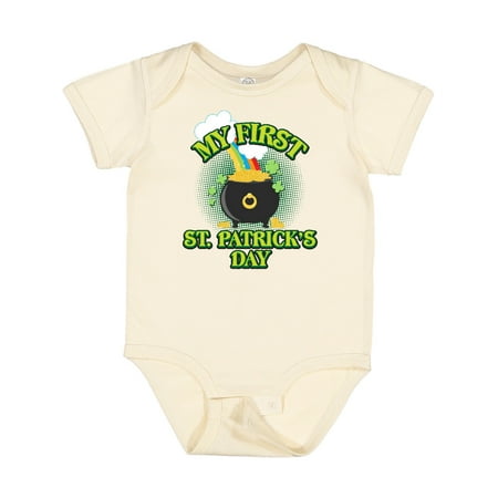 

Inktastic My First St. Patrick s Day Gift Baby Boy or Baby Girl Bodysuit