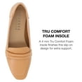 thumbnail image 4 of Journee Collection Womens Vidoree Tru Comfort Foam Loafer Slip On Square Toe Flats, 4 of 6