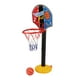Domqga Jouet de Basket-Ball Miniature Réglable Portable pour l'Entraînement des Cadeaux de Sport d'Intérieur en Plein Air, Jouet de Basket-Ball Réglable, Jouet de Basket-Ball Portable – image 1 sur 9