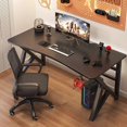 thumbnail image 3 of Free Shipping Standing Office Desk Monitor Bedroom European Setup Computer Desks Writing Black Mesa De Escritorio Furnitures My Lux Decor Round, 3 of 26