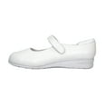 thumbnail image 3 of 24 HOUR COMFORT Lilian Wide Width Comfort Shoes For Work and Casual Attire WHITE 10, 3 of 6