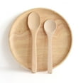 thumbnail image 4 of Joernso 5Pcs Wooden Handmade Long Handle Eating Cooking Soup Spoons Kitchen Utensil, 4 of 8