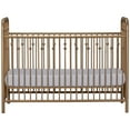 thumbnail image 4 of Little Seeds Monarch Hill Ivy Metal Baby Crib, Gold, 4 of 10