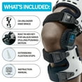 thumbnail image 5 of Comfyorthopedic Upgraded OA Medial Unloader Knee Brace for Men and Women Osteoarthritis & Arthritis Pain Support, Bone on Bone Valgus Varus Joint Offlaoder L1851 L1843 (Left), 5 of 9