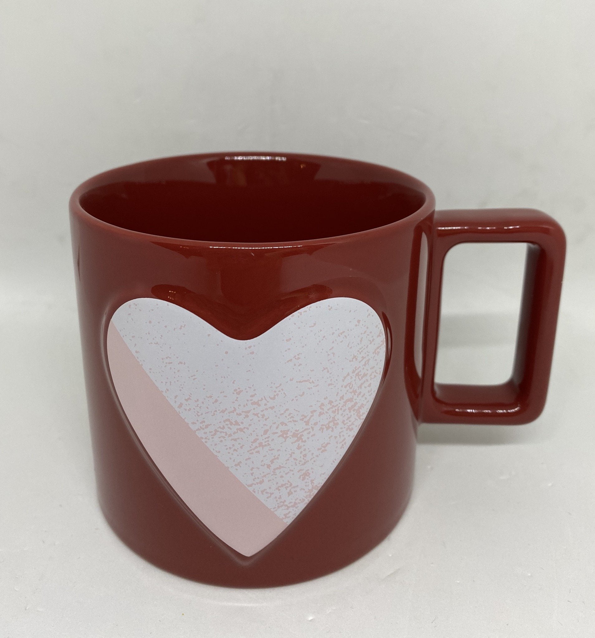 Valentine Pink Heart Coffee Mug 12oz