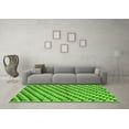 thumbnail image 3 of Ahgly Company Indoor Rectangle Checkered Green Modern Area Rugs, 8' x 10', 3 of 4