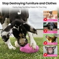 thumbnail image 7 of PcEoTllar Dog Toys for Aggressive Chewers, Dog Chew Toys, Treat Dispensing Dog Puzzle Toys - Purple, 7 of 7