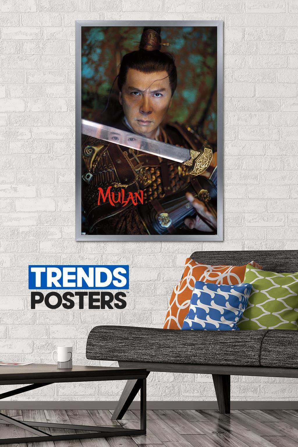 Disney Mulan - Commander Tung Wall Poster, 22.375" x 34", Framed