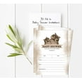 thumbnail image 2 of Inkdotpot 30 Fill In StyleBaby Shower Invitation Cards Owl Bird Blank Invites, 2 of 7