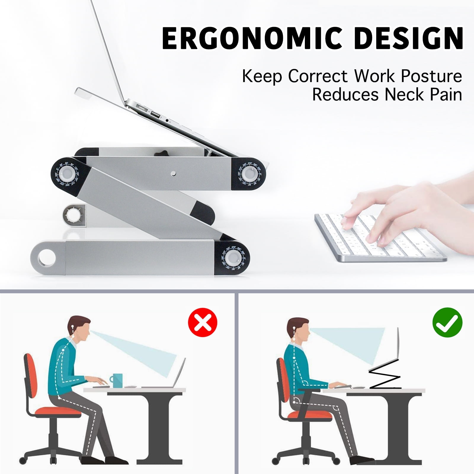 Laptop stand cheap for bed walmart