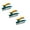 K-Green(3PC), variant on Giyblacko Cleaning brushes with handles Scrubbers For Cleaning Bathroom 4 In 1 Floor Scrub Brush Flexible Stiff Bristles Heavy Duty Scrubbing Cleaning Tool For Bathroom Shower Sink Carpet Floor