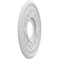 thumbnail image 2 of 13"OD x 3 1/2"ID x 3/4"P Baltimore Thermoformed PVC Ceiling Medallion (Fits Canopies up to 5 1/4"), 2 of 4