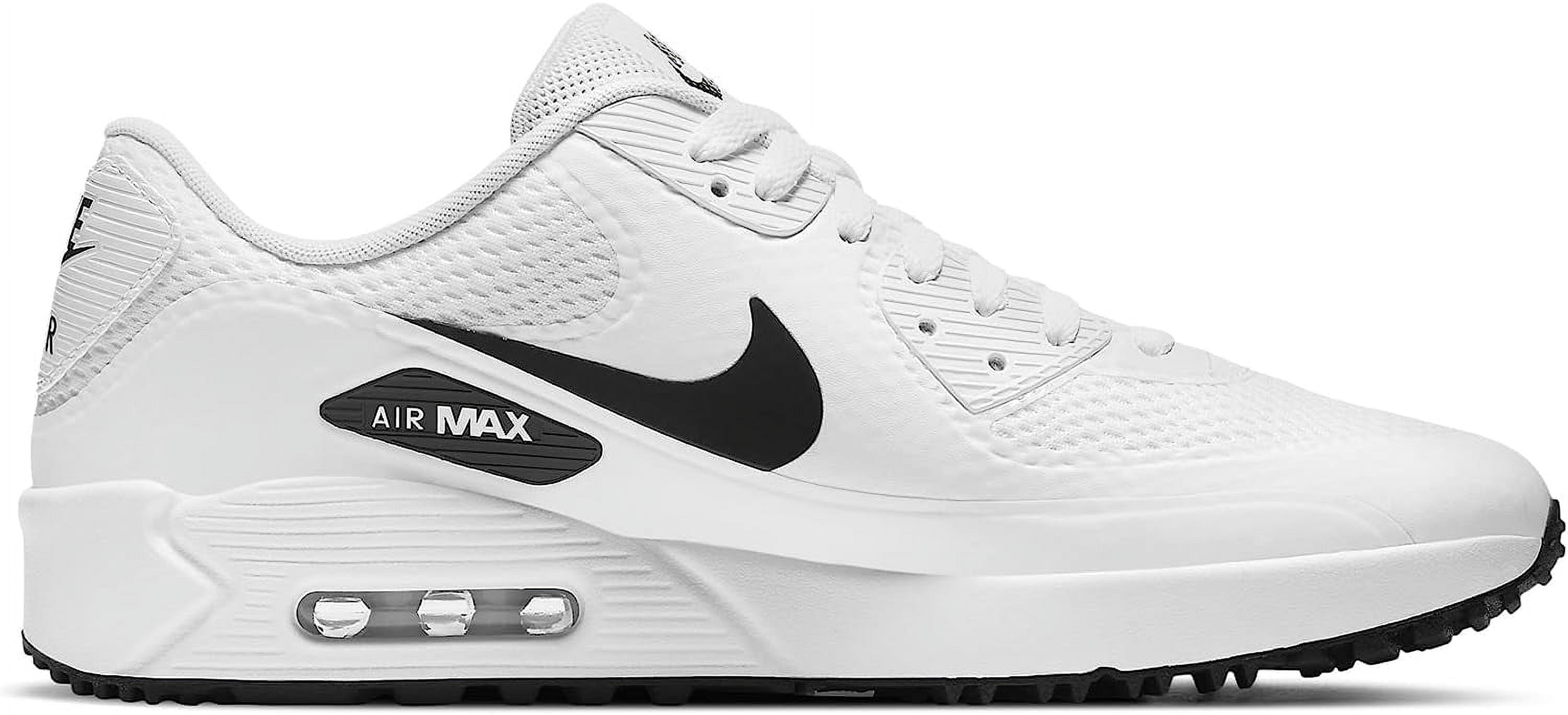 Men's Nike Air Max 90 Golf White/Black (CU9978 101) - 11