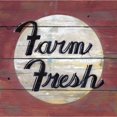 thumbnail image 3 of Fisk, Arnie 12x12 Black Modern Framed Museum Art Print Titled - Farm Fresh II, 3 of 5