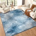 thumbnail image 3 of Modern Abstract 5x7 Area Rug, Washable Non Slip Soft Low Profile Indoor Rug, Textured Neutral Floor Rug for Living Room, Bedroom, Dining Room & Office, 3 of 13